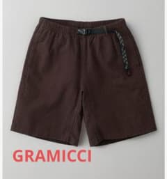 GRAMICCI シアサッカー ショートパンツ TOBACCO S - メルカリ