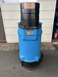K1ツルミKRS2-8S 一般工事排水用水中ポンプ 50Hz 11kW - メルカリ