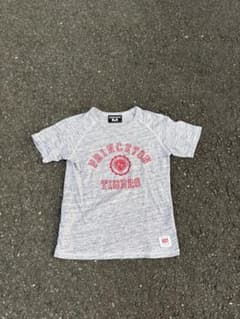 VIGANZ カレッジプリント Tシャツ 霜降りグレー ラグラン アメカジのサムネイル
