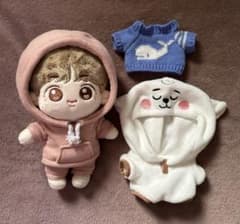 BTS ジン ぬいぐるみ マスタニム BTS JIN ジン マスタニム ぬいぐるみ 20cm お洋服3点付き - メルカリ