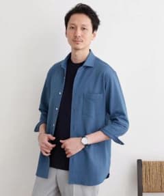 shig様専用 タケオキクチ サッカージャージ ストライプシャツ ブルー Mのサムネイル