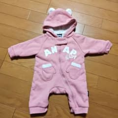 ANAP ピンク フード付きアウター 70のサムネイル