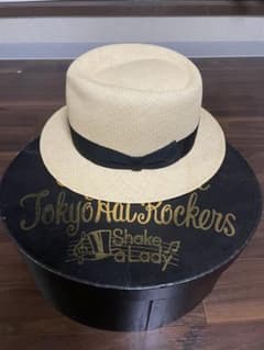 【美品】ワコマリア パナマハット サイズM（58cm）ハットケース付き