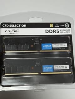 CFD/Crucial DDR5-4800 64GB (32GB x 2枚組) - メルカリ