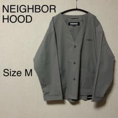 NEIGHBORHOOD ノーカラーシャツ Mサイズ グレー24ss - メルカリ