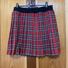 チェックミニスカート　大きいサイズ　コスプレのサムネイル