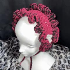 ★【最終お値下げ価格】ヘッドドレス BLACK×RED ★のサムネイル
