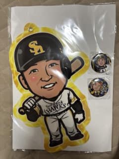 【まとめ売り】若鷹ガチャ 嶺井博希 ラミネートキャラクターパネル 缶バッジのサムネイル