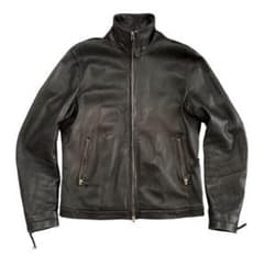 ジャケット・アウター 00s archive real leather jacket coating 2000s Kadoya 'Armoured' Black Leather Motorcycle Pants | TikTok