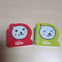 Qooコカコーラ景品キャラクター メモ2点セット 平成レトロ - メルカリ