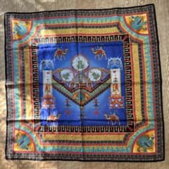Foulard Versace Marco Polo スカーフ シルク - メルカリ