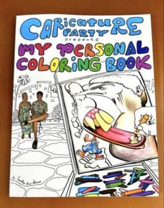 塗り絵・カリカチュア my personal coloring bookのサムネイル