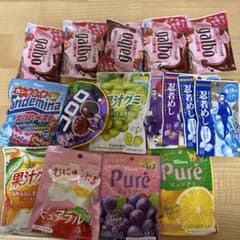【お買得】明治ガルボチョコ多種類グミ詰め合わせ16点セット②のサムネイル