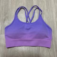 紫 スポーツブラ Sサイズ　SHEIN ブラトップのサムネイル