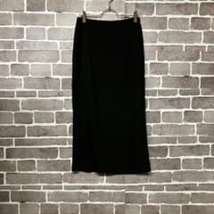 【GRL】バックスリット無地ストレッチロングタイトスカート グレイル