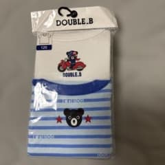 DOUBLE_B 半袖Tシャツ 2枚セット 120のサムネイル