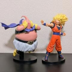 ドラゴンボールMATCH MAKERS 超サイヤ人3孫悟空VS魔人ブウフィギュアのサムネイル