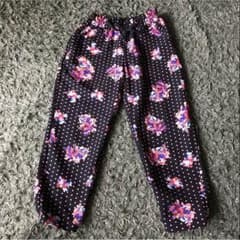 gu 女の子 ズボン パンツ 花柄 110のサムネイル