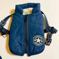 犬用　ウェアジャケットハーネス一体型のサムネイル