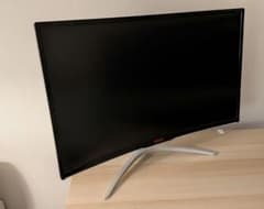 やや訳あり】AOC AGON 31.5型 曲面ゲーミングモニター 144Hz - メルカリ