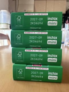 Fujifilm instax mini フィルム 10枚入り 4パックのサムネイル