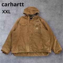 Carhartt カーハート フード付き 裏ボア ジャケット XXL ブラウン Carhartt カーハート フード付き 裏ボア ジャケット XXL ブラウン