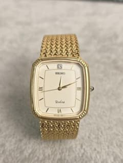 T34 SEIKO Dolce 5E31-5B90 1P石稼働品 ゴールド腕時計 T34 SEIKO Dolce 5E31-5B90 1P石稼働品 ゴールド腕時計 - メルカリ