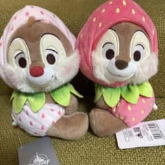 チップとデール いちご ぬいぐるみ - メルカリ