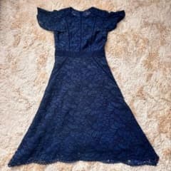 ダイアグラム　レース　ワンピース　Aライン