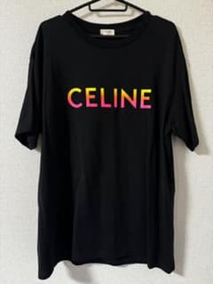 CELINEセリーヌルーズフィット レインボー Tシャツ 美品