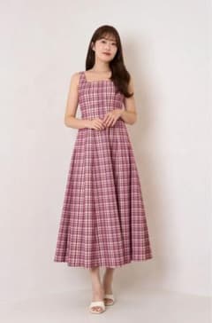 herlipto Paddington Long Dress cherry - メルカリ