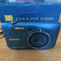 C*a様 Nikon COOLPIX S3600 青 Nikon Coolpix S3600 Digital Compact – Retro Camera Shop