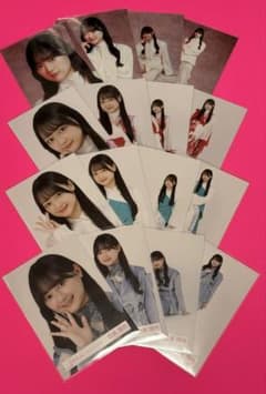 目黒陽色 櫻坂46 生写真 摩擦係数 新参者 赤白 赤緑 水色16種コンプ