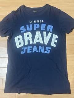 DIESEL ディーゼル Tシャツ ネイビー XSのサムネイル