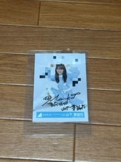日向坂46 山下葉留花 サンタ衣装 直筆サイン入り生写真 - メルカリ