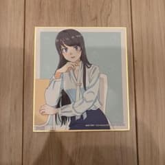 青ブタ映画　来場者特典　ミニ色紙　桜島麻衣のサムネイル