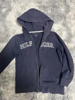 HILFIGER ネイビー ジップアップパーカーのサムネイル