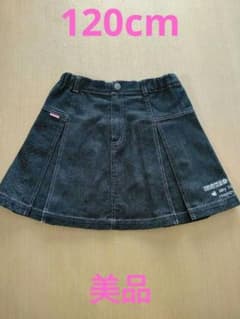 メゾピアノ 美品 平成レトロなデニム スカート 120cm - メルカリ