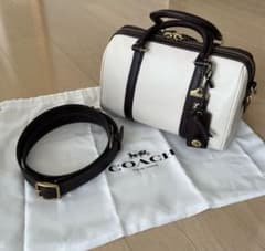 美品】コーチ COACH ルビー サッチェル25 イン カラーブロック - メルカリ