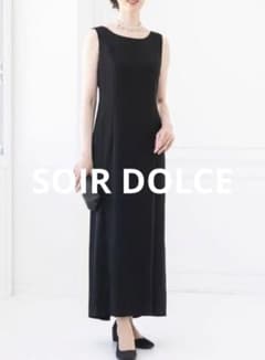 SOIR DOLCE ソワールドルチェ フォーマル ドレス 7号 黒 - メルカリ