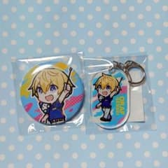 ドズル社キャラクターズ　くじ　おらふくん　缶バッジアクキーセットのサムネイル