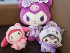 マイメロディ クロミ ぬいぐるみ(推し活/もこもこパンダぬいぐるみ)のサムネイル