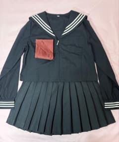 黒セーラー服上下　Sのサムネイル