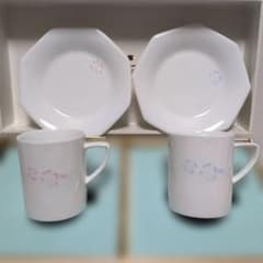クレージュ　カップ＆ソーサー　ペア　ノリタケのサムネイル