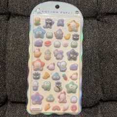 はぴだんぶい COTTON PUFFY SEAL ステッカーのサムネイル