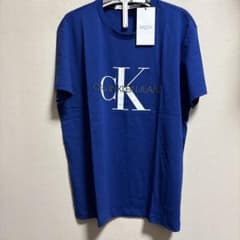 Calvin Klein青Tシャツ XLのサムネイル