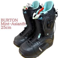 BURTON MINT asian fit スノーボードブーツ25cm BURTON MintAsianfit 25cm スノーボードブーツ レディース - メルカリ