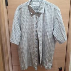Columbia 半袖チェックシャツ Mサイズのサムネイル