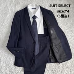 人気カラー】スーツセレクト スーツセットアップ ビジネス ネイビー Y4