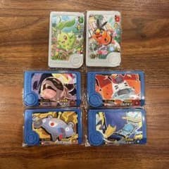 Pokemon Mezasta Tags (Set of 6)